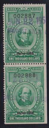 US Revenues #RD335 Used F - VF